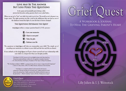 Full cover designed for grief recovery workbook